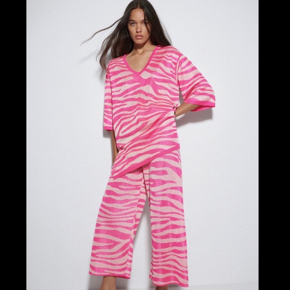 Pink Zebra Zara set